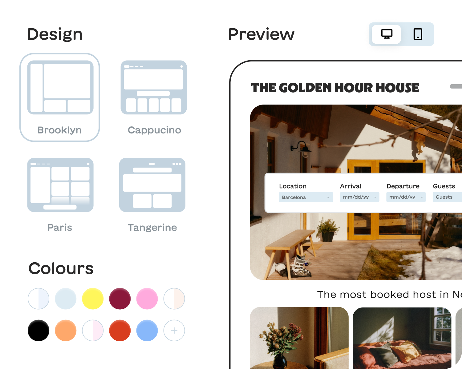 Lodgify web builder — vlastita booking stranica